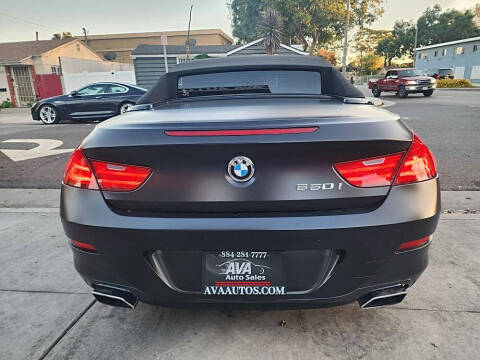 2012 BMW 6 Series 650i