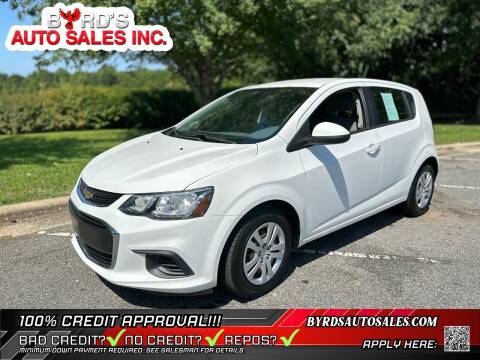 2017 Chevrolet Sonic for sale at Byrds Auto Sales in Marion NC