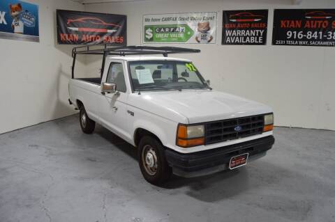 1992 Ford Ranger for sale at Kian Auto Sales in Sacramento CA