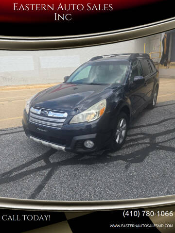 2014 Subaru Outback for sale at Eastern Auto Sales Inc in Essex MD