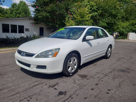 2007 Honda Accord for sale at TR MOTORS in Gastonia NC