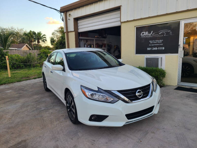 2018 Nissan Altima for sale at O & J Auto Sales in Royal Palm Beach FL