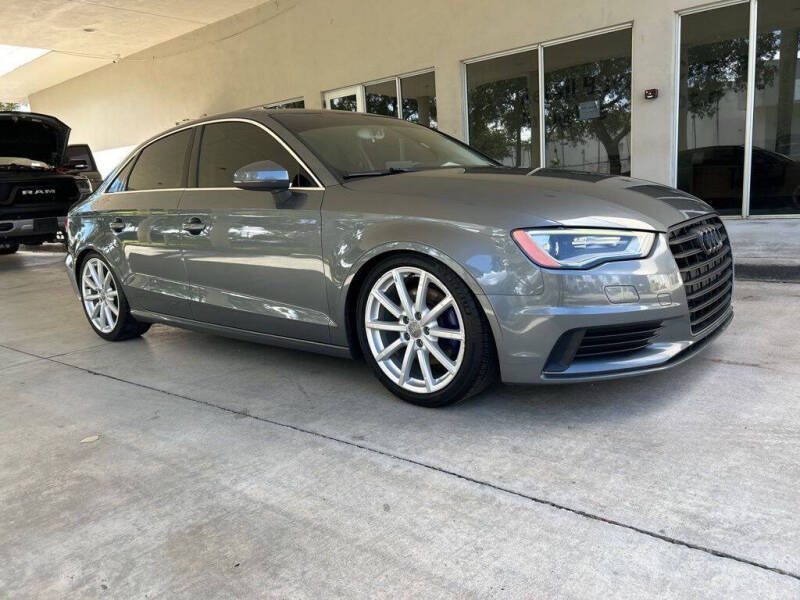 Used 2015 Audi A3 Sedan Premium Plus with VIN WAUCCGFF2F1007671 for sale in Davie, FL