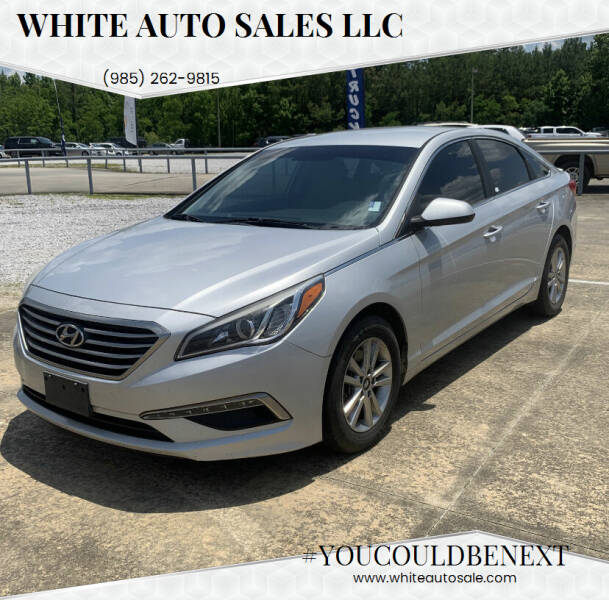 2015 Hyundai Sonata for sale at WHITE AUTO SALES LLC in Houma LA