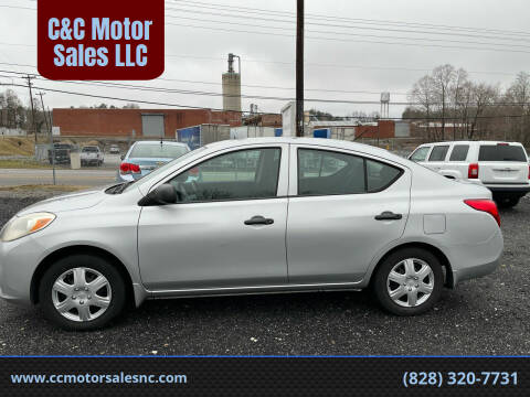 2012 Nissan Versa for sale at C&C Motor Sales LLC in Hudson NC