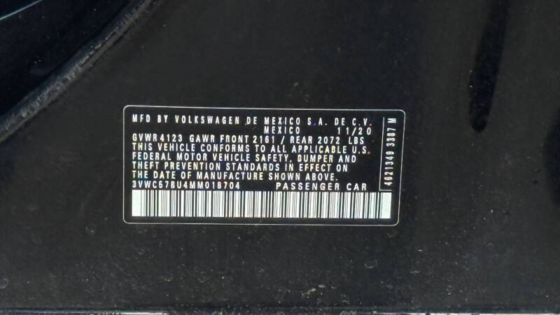 2021 Volkswagen Jetta