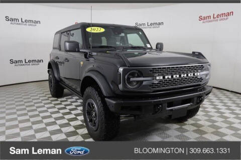 2022 Ford Bronco for sale at Sam Leman Ford in Bloomington IL