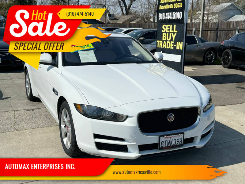 2017 Jaguar XE for sale at AUTOMAX ENTERPRISES INC. in Roseville CA