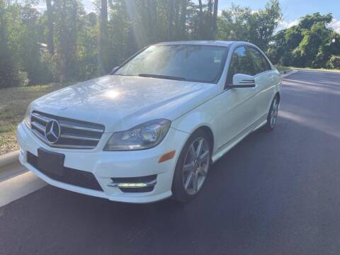 2014 Mercedes-Benz C-Class for sale at Super Auto Sales in Fuquay Varina NC
