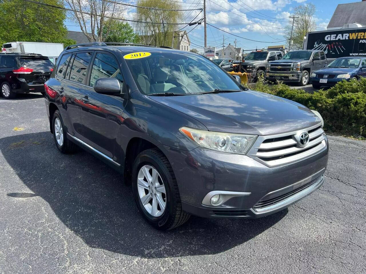 2012 Toyota Highlander for sale at All Star Auto  Cycles in Marlborough, MA