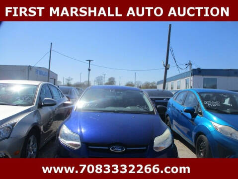 2012 Ford Focus for sale at First Marshall Auto Auction in Harvey IL