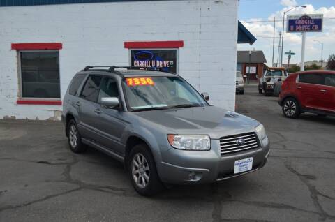 2007 Subaru Forester for sale at CARGILL U DRIVE USED CARS in Twin Falls ID
