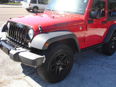 2016 Jeep Wrangler for sale at Carib Motors in Largo FL