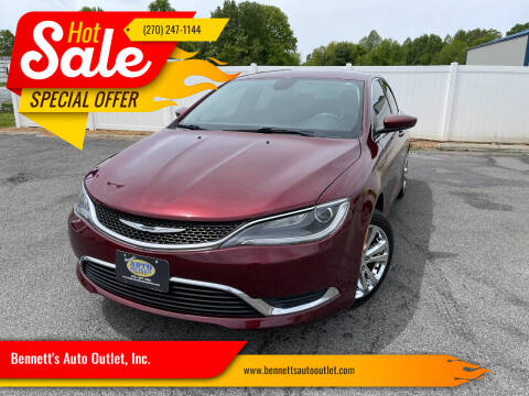 2015 Chrysler 200 for sale at Bennett's Auto Outlet, Inc. in Mayfield KY