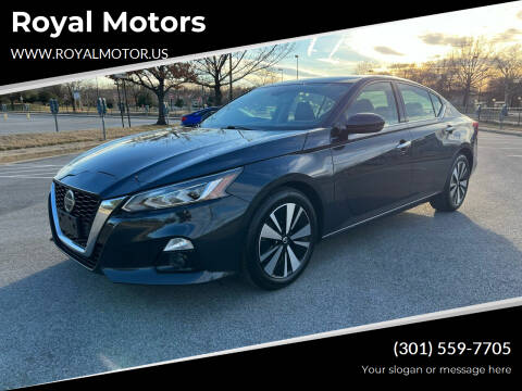 2019 Nissan Altima for sale at Royal Motors in Hyattsville MD