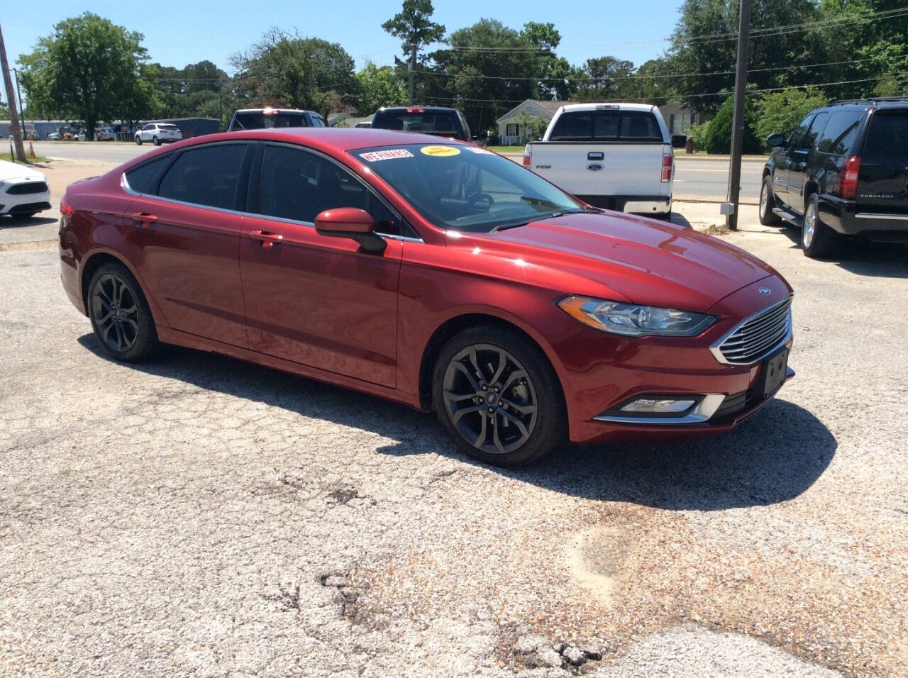 2018 Ford Fusion for sale at SPRINGTIME MOTORS in Huntsville, TX