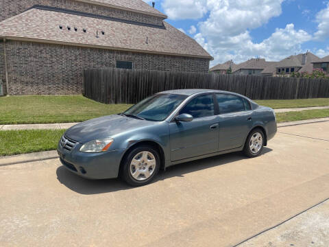 2002 Nissan Altima for sale at PRESTIGE OF SUGARLAND in Stafford TX