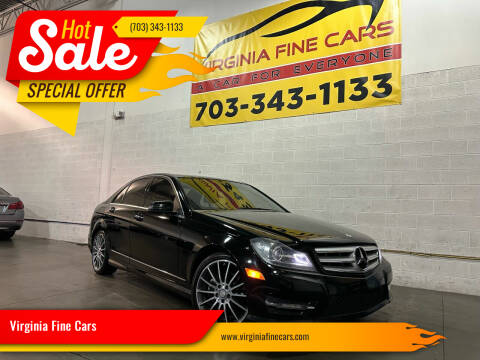 2013 Mercedes-Benz C-Class for sale at Virginia Fine Cars in Chantilly VA