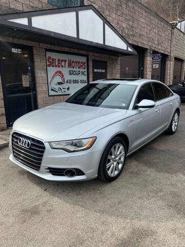 2013 Audi A6 for sale at Select Motors Group in Pittsburgh PA