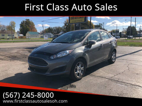 2014 Ford Fiesta for sale at First Class Auto Sales in Fostoria OH