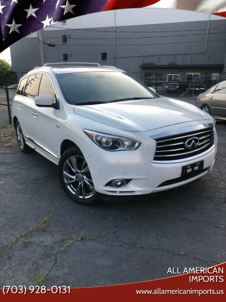 2014 Infiniti QX60 Hybrid for sale at All American Imports in Alexandria VA
