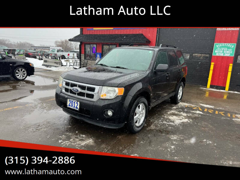 2012 Ford Escape for sale at Latham Auto LLC in Ogdensburg NY