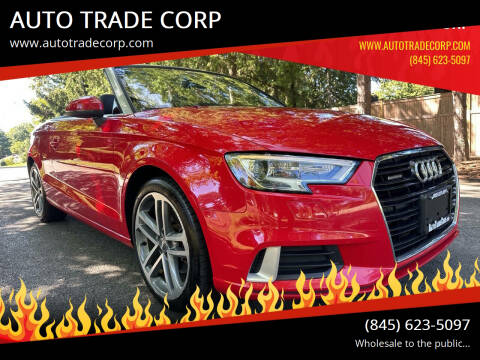 2017 Audi A3 for sale at AUTO TRADE CORP in Nanuet NY