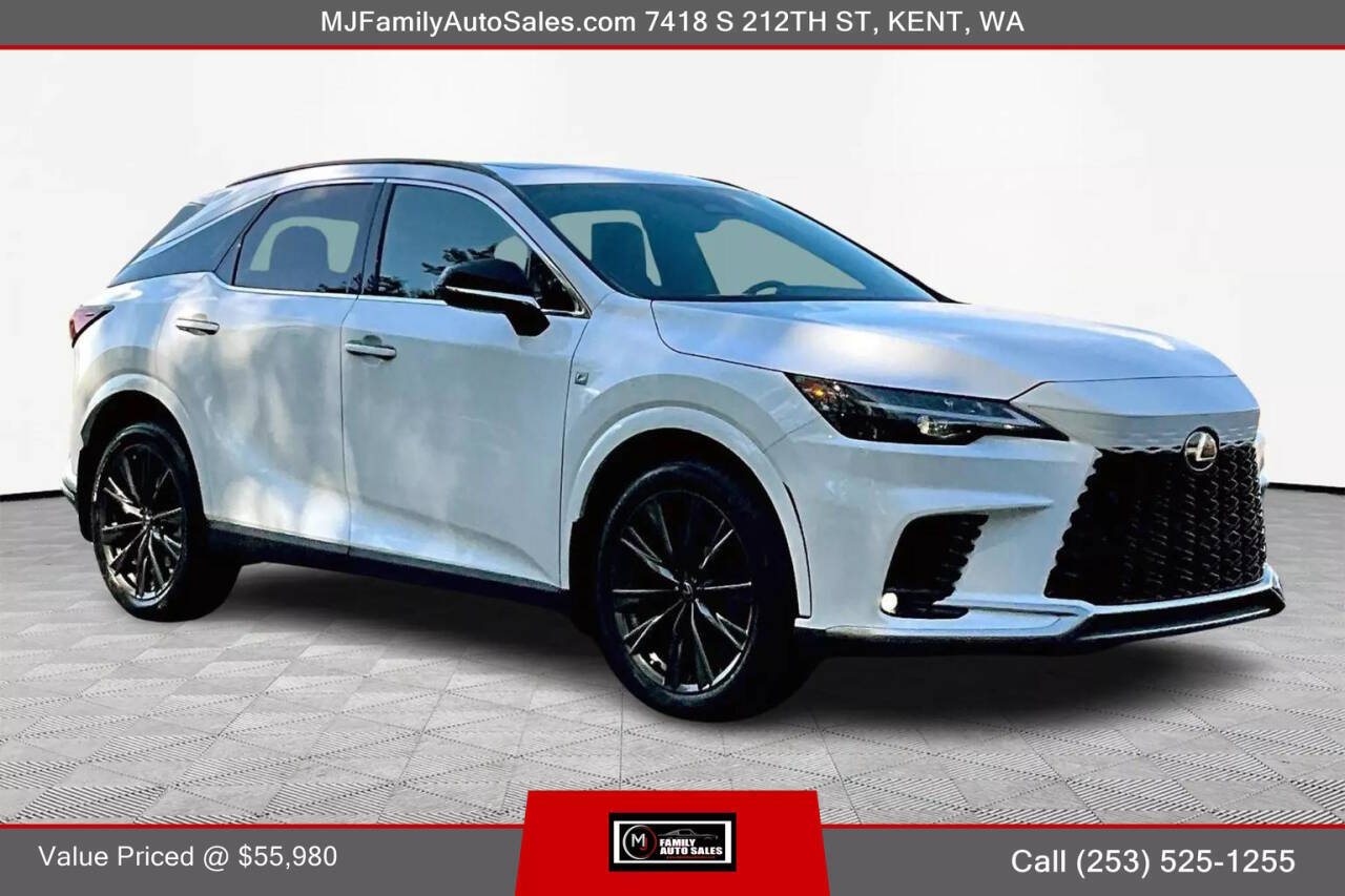 2024 Lexus RX 350 for sale at MJ FAMILY AUTO SALES in Kent, WA