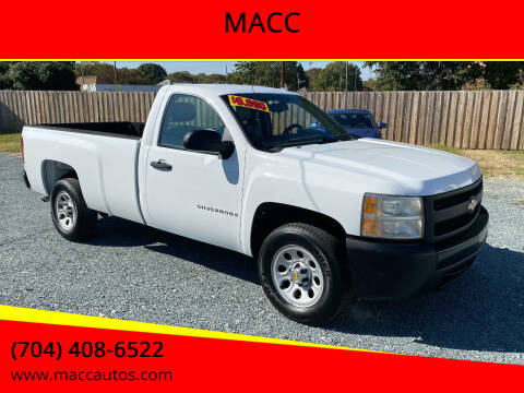 2008 Chevrolet Silverado 1500 for sale at MACC in Gastonia NC