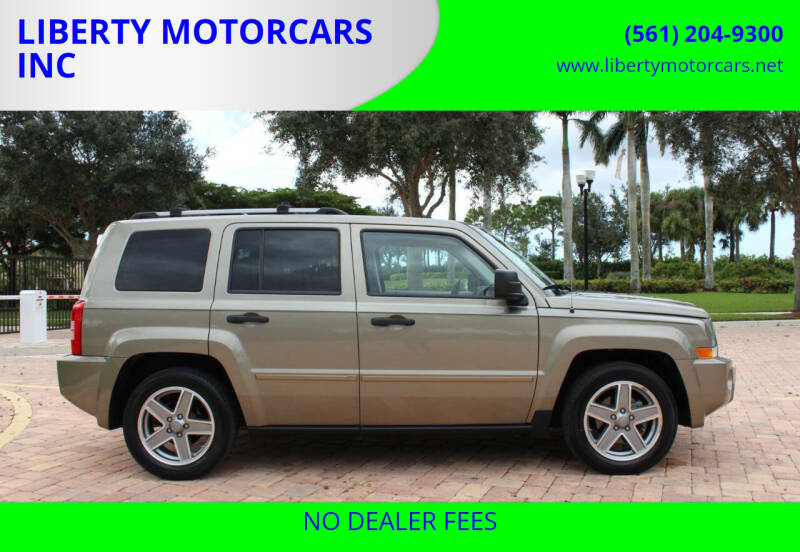 2007 Jeep Patriot for sale at LIBERTY MOTORCARS INC in Royal Palm Beach FL