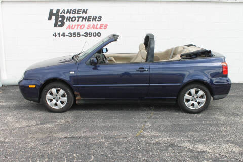 2002 Volkswagen Cabrio GLX