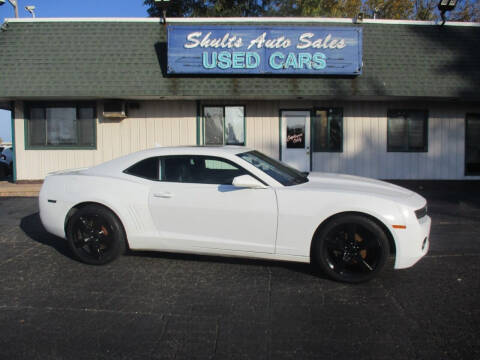 2012 Chevrolet Camaro for sale at SHULTS AUTO SALES INC. in Crystal Lake IL