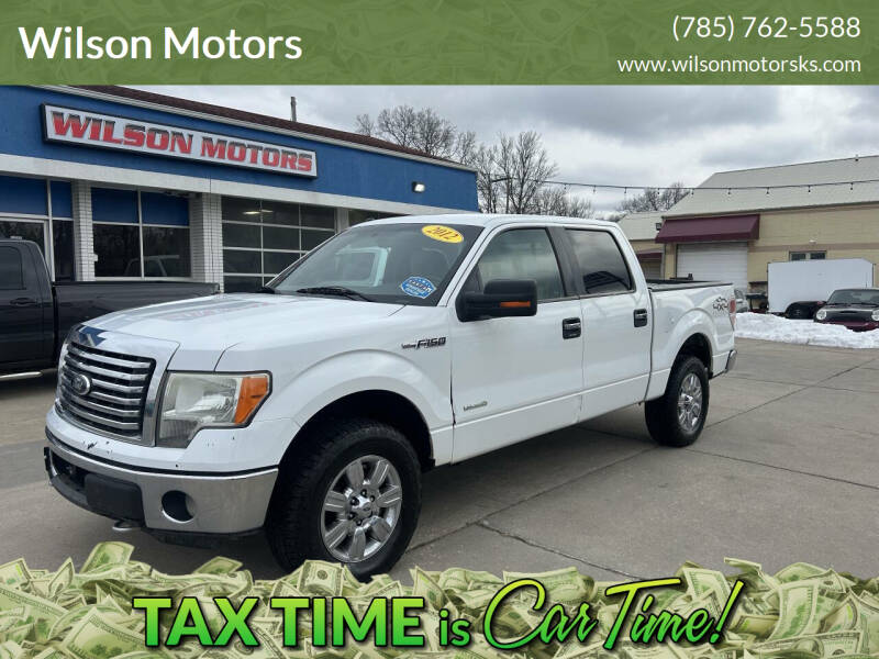 2012 Ford F-150 for sale at Wilson Motors in Junction City KS