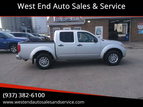 2019 Nissan Frontier for sale at West End Auto Sales & Service in Wilmington OH