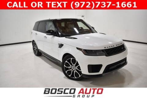 2021 Land Rover Range Rover Sport for sale at Bosco Auto Group in Flower Mound TX