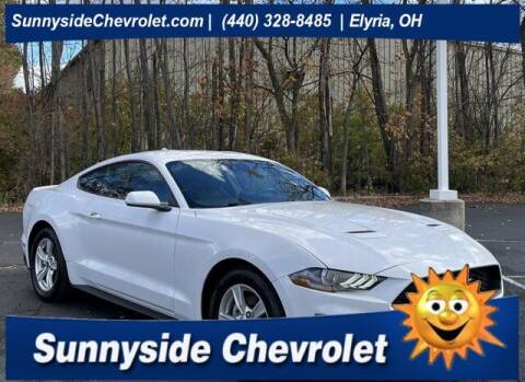 2021 Ford Mustang for sale at Sunnyside Chevrolet in Elyria OH