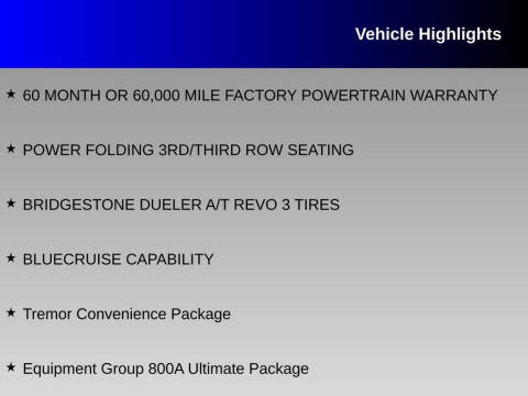 2026 Ford Explorer Tremor