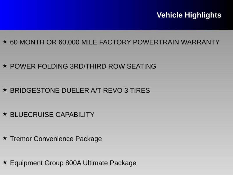 2026 Ford Explorer Tremor