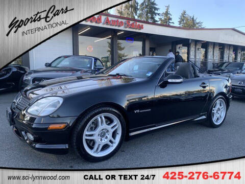 2002 Mercedes-Benz SLK for sale at Sports Cars International in Lynnwood WA