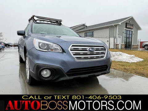 2016 Subaru Outback for sale at Auto Boss in Woods Cross UT