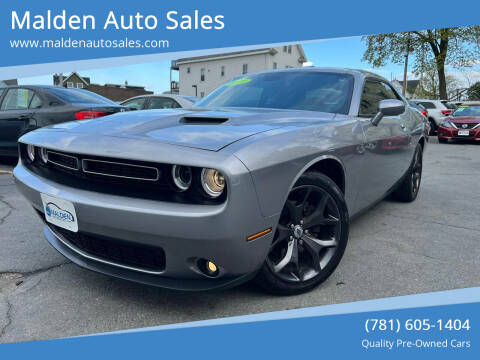 2018 Dodge Challenger for sale at Malden Auto Sales in Malden MA