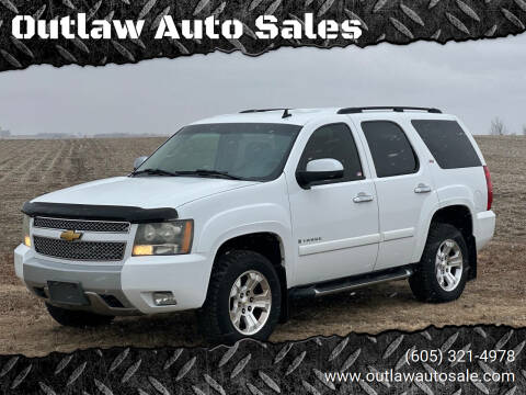 2007 Chevrolet Tahoe for sale at Outlaw Auto Sales in Viborg SD