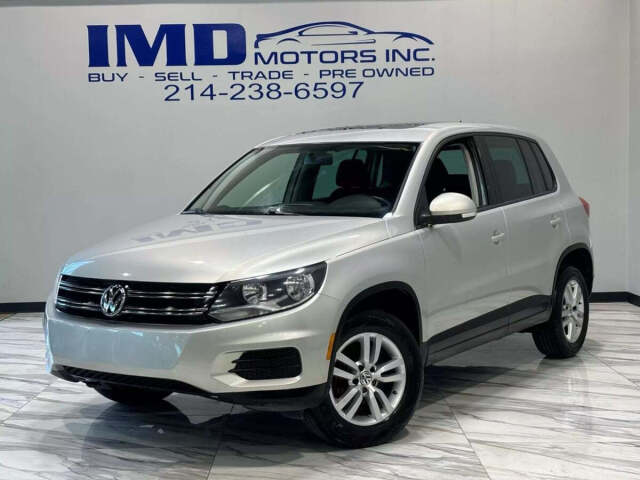 2013 Volkswagen Tiguan for sale at IMD MOTORS, INC in Dallas, TX