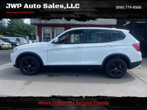 2011 BMW X3 for sale at JWP Auto Sales,LLC in Maple Shade NJ