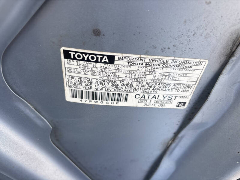 2000 Toyota Tundra SR5