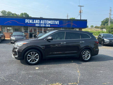 2017 Hyundai Santa Fe for sale at Penland Automotive Group in Laurens SC