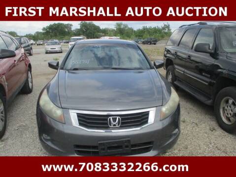 2008 Honda Accord for sale at First Marshall Auto Auction in Harvey IL