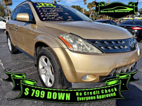 2003 Nissan Murano for sale at RIVERSIDE MOTORCARS INC in New Smyrna Beach FL