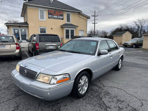 2003 Mercury Grand Marquis for sale at Top Gear Motors in Winchester VA