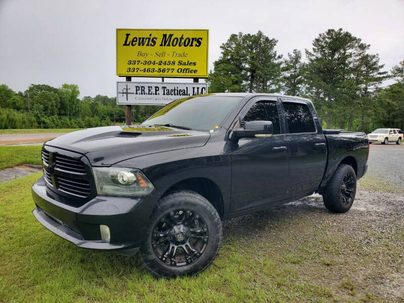 2016 RAM 1500 for sale at Lewis Motors LLC in Deridder LA